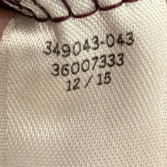 PINK Victoria's Secret Sequins V‎ Neck Long Sleeve Sweatshirt Burgundy XS - Picture 5 of 16